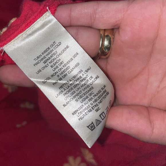 NWT Free People Dahlia Embroidered Midi Dress Small Watermelon Wedge - Picture 8 of 8